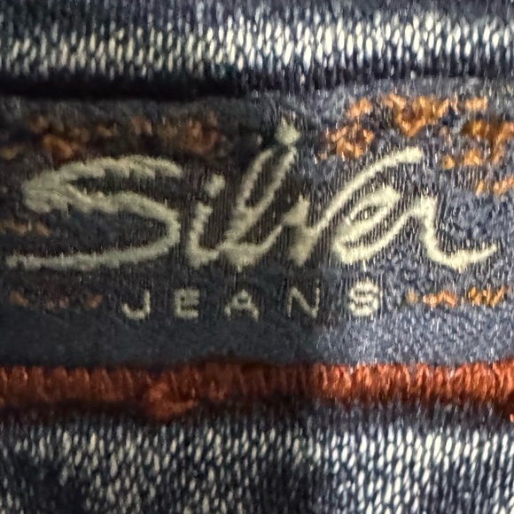 Silver Jeans Co. Suki Bootcut Jeans Sz 32 Medium Wash Denim Made in Hong Kong - Picture 5 of 8
